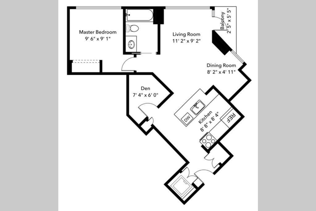 Lovely One-Bedroom Apartment With Pool, Hot Tub, And Gym In The Heart Of Downtown, Skytrain 3Min Away Vancouver Exterior foto